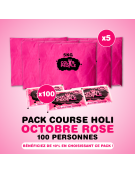 Pack Course Holi Octobre Rose 100 personnes