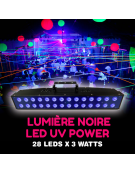 Lumière noire LED UV Power 