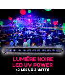 Lumière noire LED UV Power 