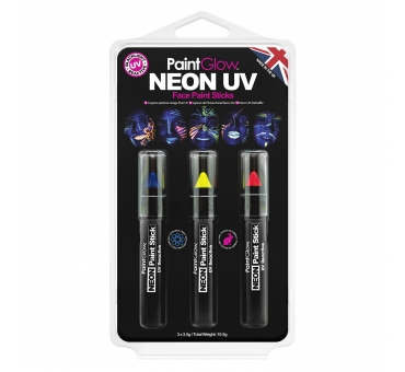 3 crayons à maquillage FLUO