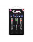 3 crayons à maquillage FLUO