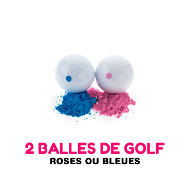 Gender Reveal - balle de Golf