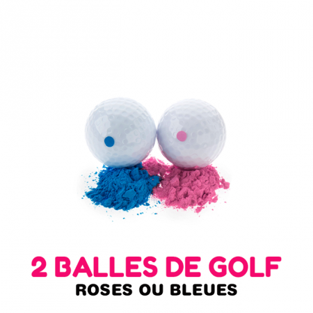 Gender Reveal - balle de Golf