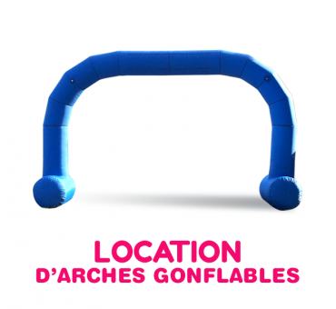 Location d'arches gonflables 6x4m