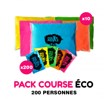 Pack Course ECO Holi 200 personnes