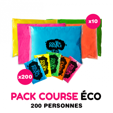 Pack Course ECO Holi 200 personnes