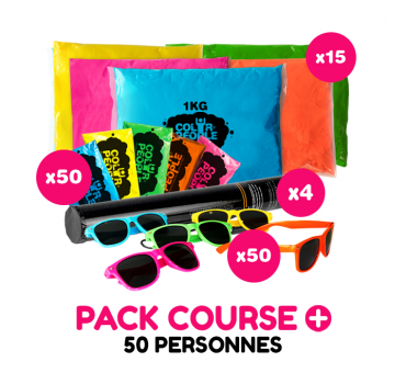 Pack Course + Holi 50 personnes