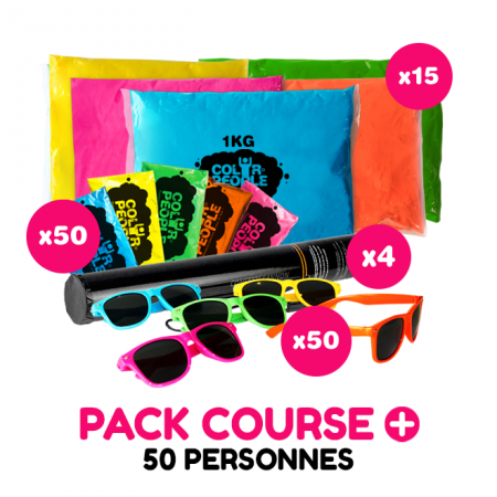 Pack Course + Holi 50 personnes