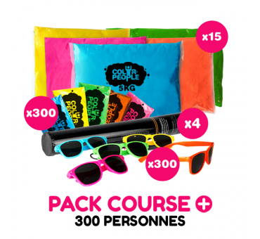 Pack Course Holi 300 personnes