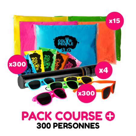 Pack Course Holi 300 personnes
