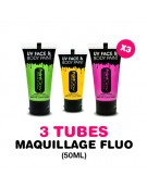 2 tubes de maquillage FLUO + 1offert