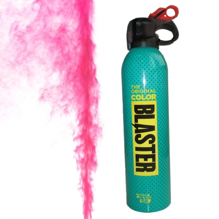 Extincteur Gender Reveal couleur blaster