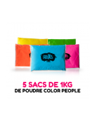 Sac 1kg poudre Holi Color People