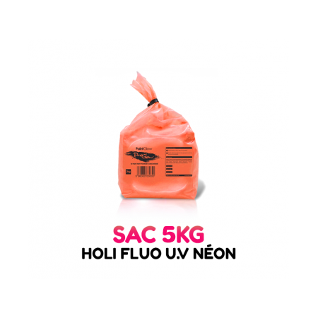 1 sac de 5kg de Poudre Holi FLUO UV