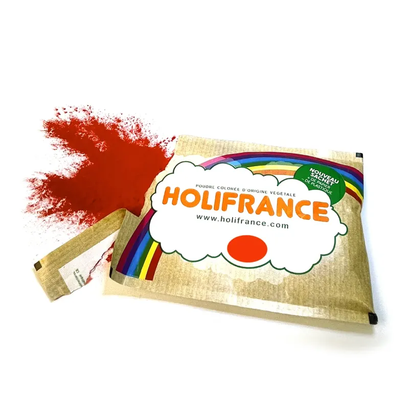 100 sachets de poudre Holi - Holifrance