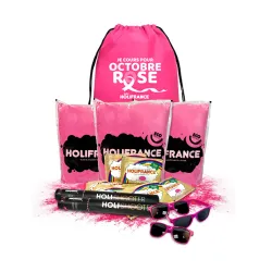 Pack Octobre Rose MAX - 200 personnes - 4 portes