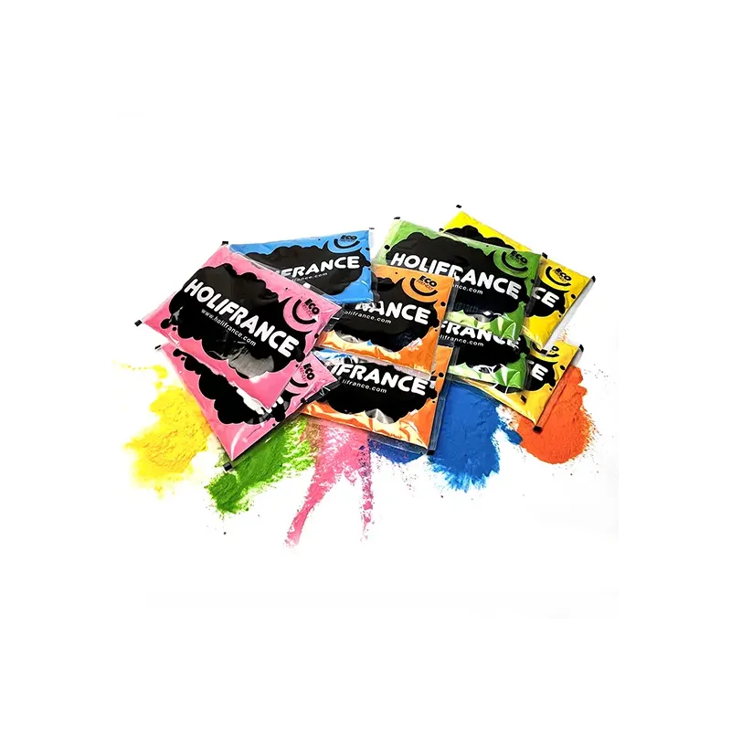 10 sachets de poudre Holi pas chère - Holifrance -