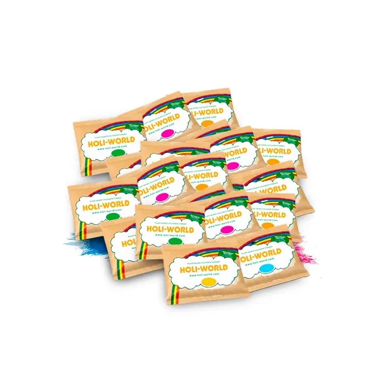 200 sachets de poudre Holi - Holifrance