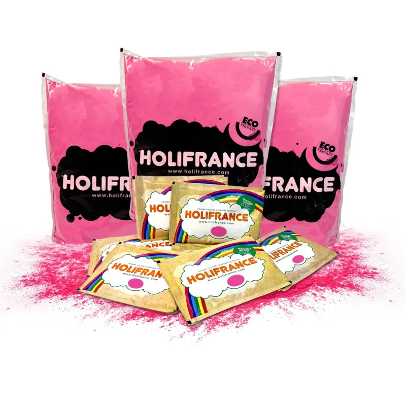 Pack octobre rose color run eco 50  personnes - Holifrance