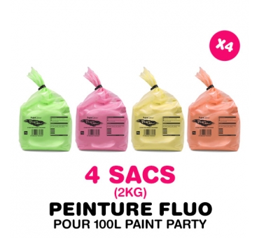 4 sacs de 2kg pour PAINT PARTY