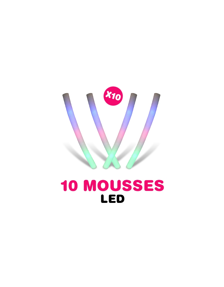 BATON MOUSSE LED LUMINEUX